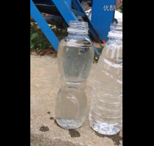 處理前后水質對比視頻